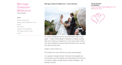Desktop Screenshot of marriage-celebrant-melbourne.com